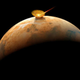 Illustration for article titled NASA: Martian Meteorite Could Have Contained Ancient Water And Life